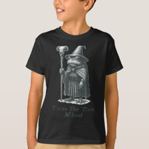Camiseta Era O Tismo M'lord Meme Engraçado Sapo Bruxa Autis
