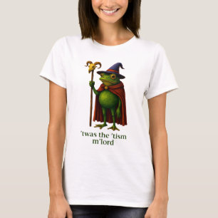 Camiseta Era O 'Tismo O Senhor Sapo Meme Conscientização do
