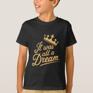 Camiseta Era um Dream Men Rap dos anos 90