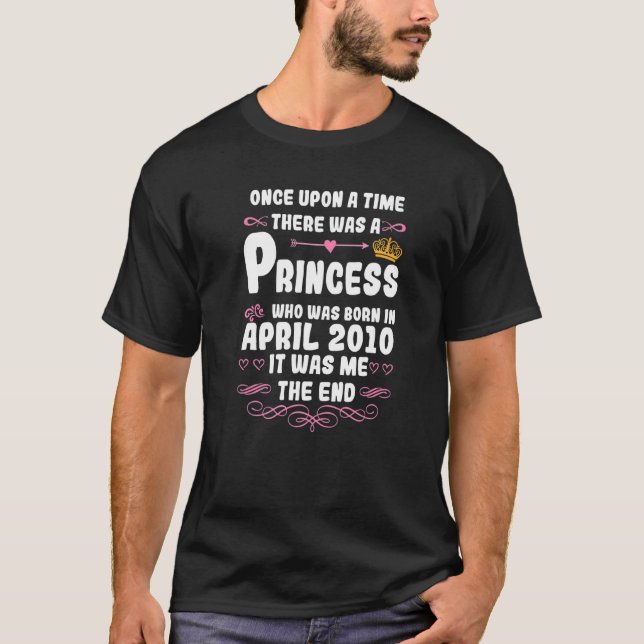 Camiseta Era Uma Vez A Princesa Abril De 2010 B (Frente)