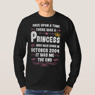 Camiseta Era Uma Vez A Princesa De Outubro De 2004