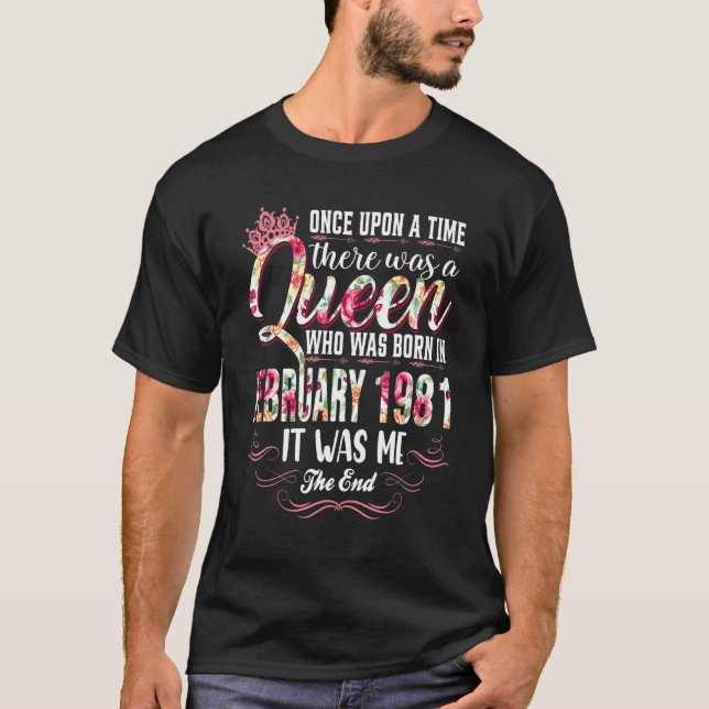 Camiseta Era Uma Vez A Rainha Fevereiro De 1981 B (Frente)