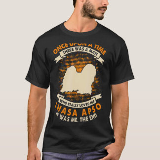 Camiseta Era Uma Vez O Homem Lhasa Apso 1