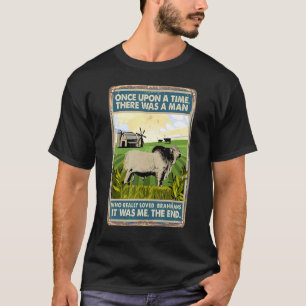 Camiseta Era Uma Vez Um Homem Raça de Vaca Brama