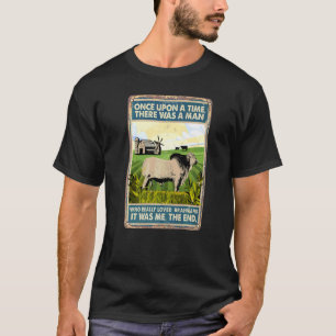 Camiseta Era Uma Vez Um Homem Raça de Vaca Brama