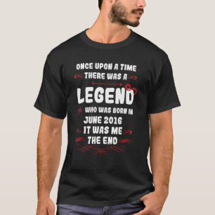 Camiseta Era uma vez uma lenda de junho de 2016 Birt