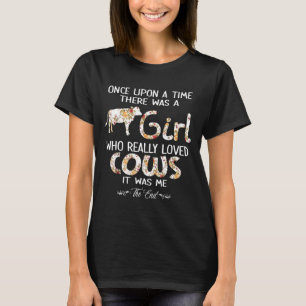 Camiseta Era Uma Vez Uma Menina Que Realmente Amava