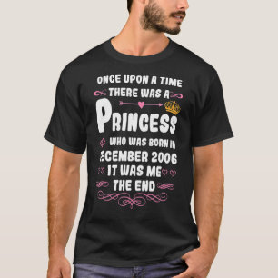Camiseta Era Uma Vez Uma Princesa Em Dezembro De 2000