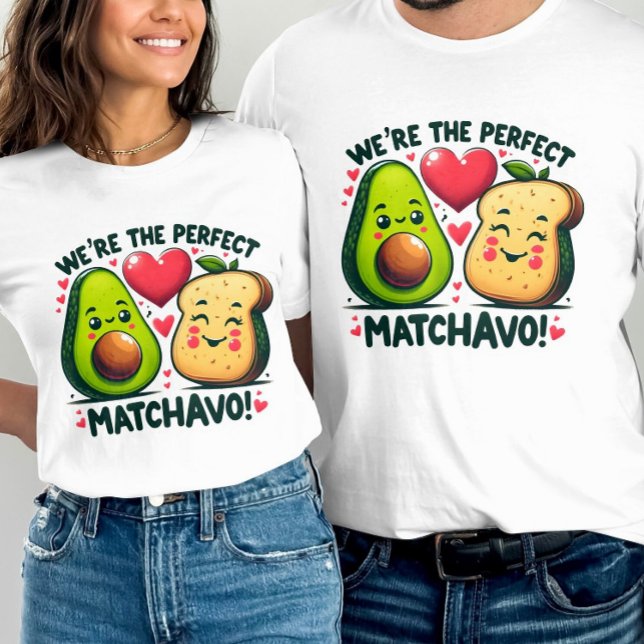 Camiseta Eram os Casais Adoráveis do Perfeito Matchavo (Criador carregado)