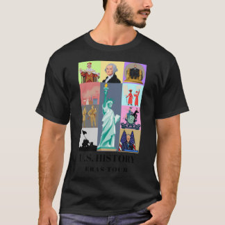 Camiseta Erasour da História dos EUA família