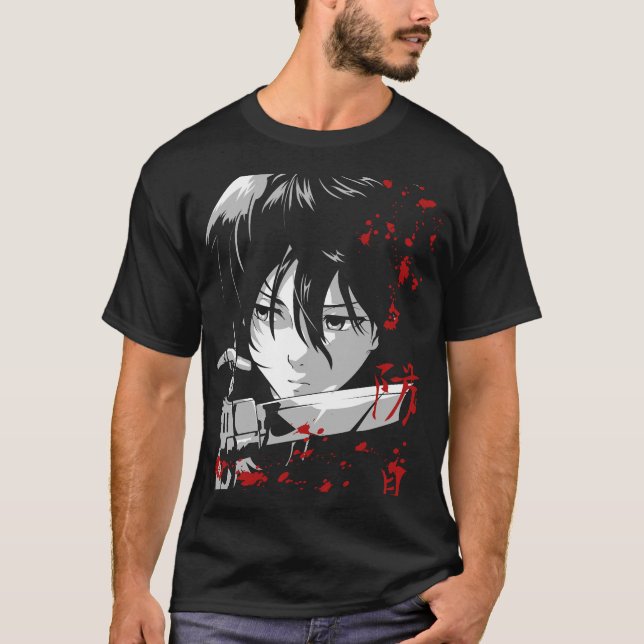Camiseta Eren vs Armado Titã T-Shirt (Frente)