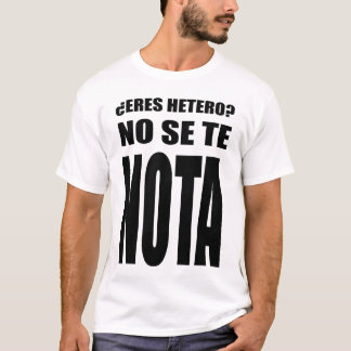 Camiseta ¿eres hetero?