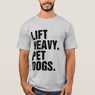 Camiseta Erga Cães Pesados De Pet