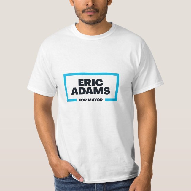 Camiseta Eric Adams para Prefeito de NYC (Frente)