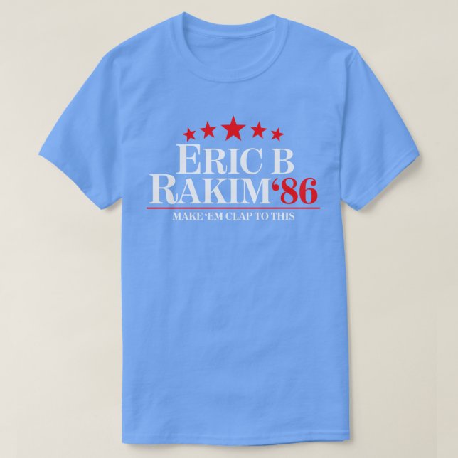 Camiseta Eric B Rakim Para O Travesseiro (Frente do Design)
