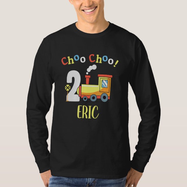 Camiseta Eric Choo segundo aniversário Dois Comboios Virand (Frente)