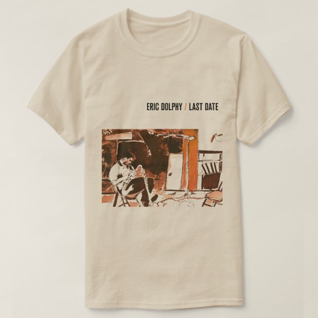 Camiseta Eric Dolphy Last Date (Frente do Design)