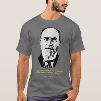 Camiseta Eric Satie Quote