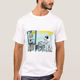 Camiseta Erica Crooks Comics: Onda de calor de verão / comé