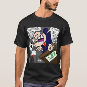 Camiseta Erica Crooks Comics: Trabalho de Verão & Chefe Rui