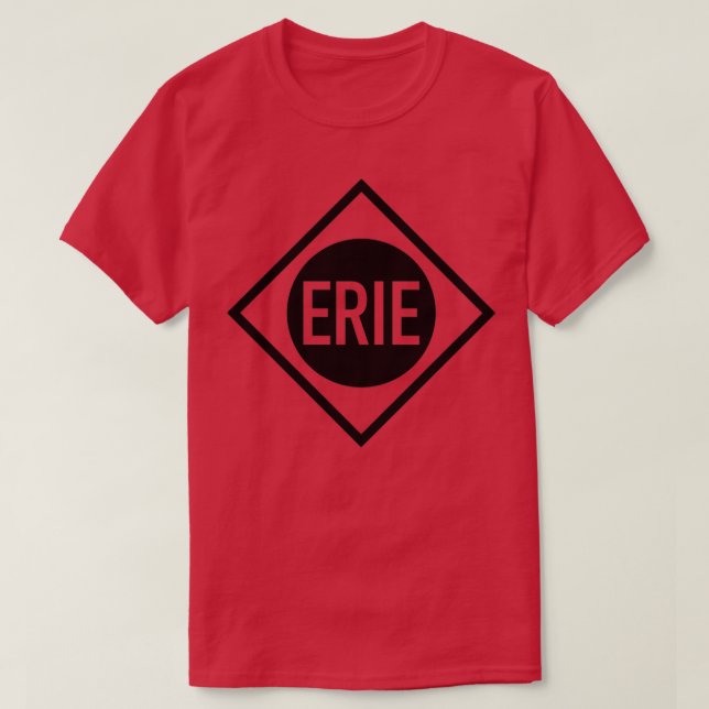 Camiseta Erie Railroad 1 (Frente do Design)