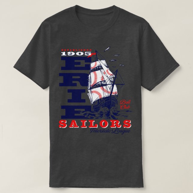 Camiseta Erie Sailors (Frente do Design)