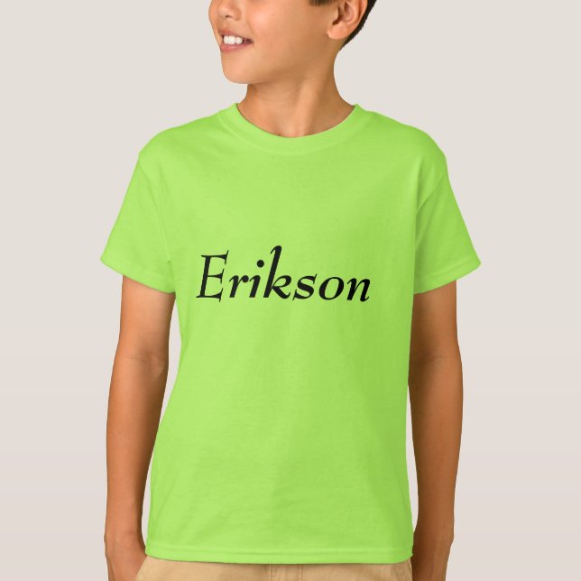 Camiseta Erikson, orgulhoso residente em San Jose. (Frente)