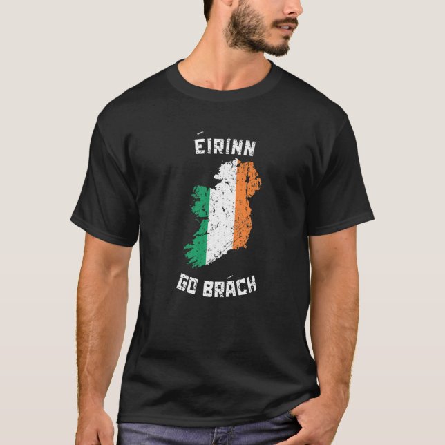 Camiseta Erin Go Bragh - Republicano Irlandês (Frente)