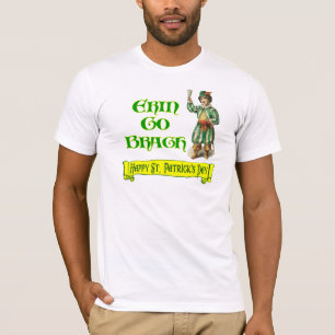 Camiseta Erin Go Braugh Feliz Rua.