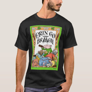 Camiseta Erin vai preto de Bragh