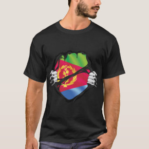 Camiseta Eritreia Pura Raiz Negra