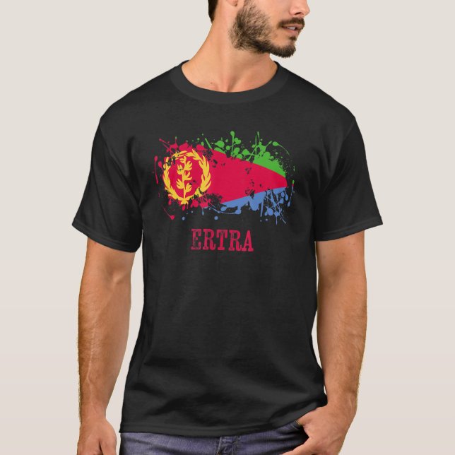 Camiseta Eritrian enthusiasts for Ertra and Eritrea (Frente)