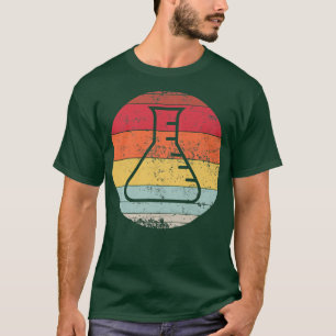 Camiseta Erlenmeyer Flask Chemistry Science Vintage Retro D