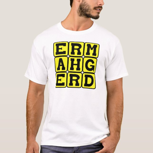 Camiseta Ermahgerd, Internet Meme (Frente)