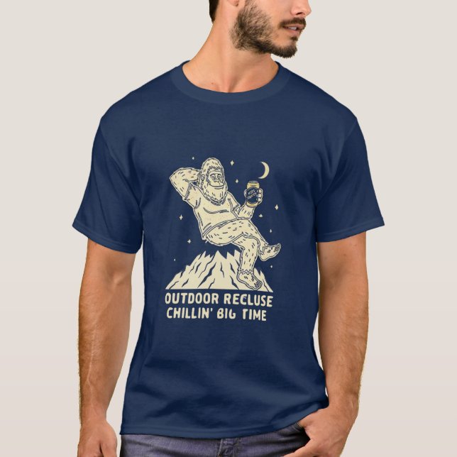 Camiseta Ermitão ao ar livre (Frente)