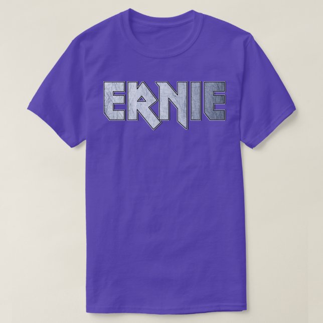 Camiseta Ernie de metal pesado (Frente do Design)