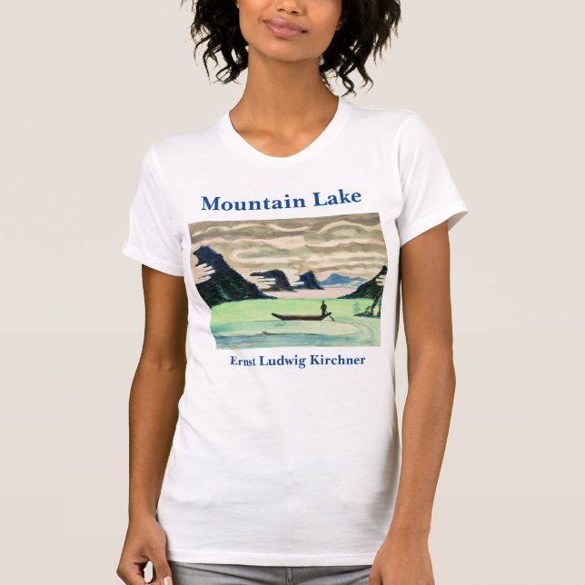 Camiseta Ernst Ludwig Kirchner Mountain Lake (Frente)
