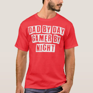 Camiseta Eroded Tet Ideia Engraçado Pai Por Jogador Da Noit