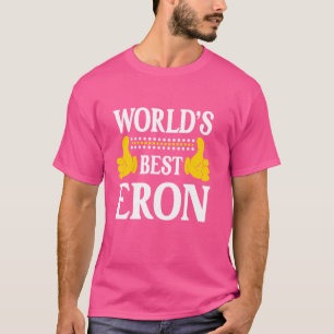 Camiseta Eron Personal Name Engraçado First Name Melhor do 