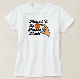 Camiseta Erorou Por Pouco Picles Laranja Engraçado