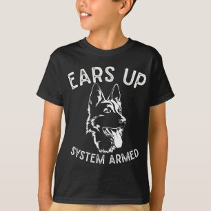 Camiseta Eros pelo Sistema Armado Cão Sobrescado Dom Animal