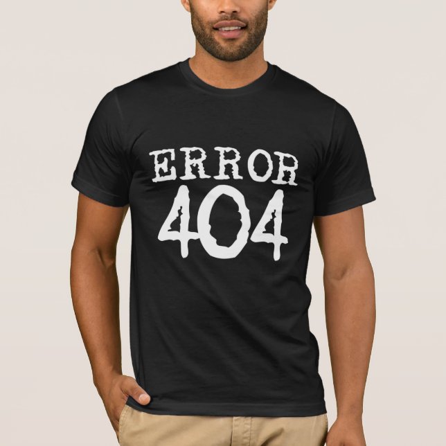Camiseta Erro404 (Frente)