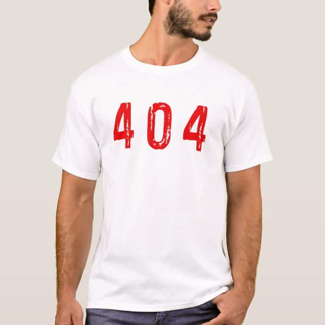Camiseta Erro 404 (Frente)