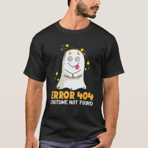 Camiseta Erro 404 não encontrado Espírito de Dia de as Br