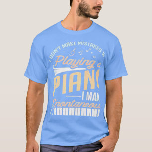 Camiseta Erro Ao Tocar Um Piano