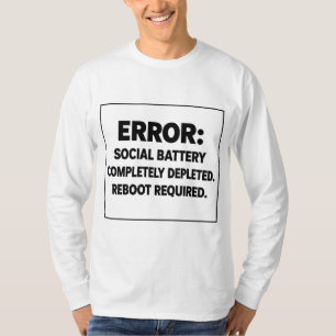 Camiseta Erro Brutalista Bateria Social Esgotada