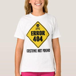 Camiseta Erro de Halloween 404 Figurume Não Encontrado