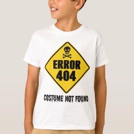 Camiseta Erro de Halloween 404 Figurume Não Encontrado