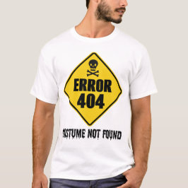Camiseta Erro de Halloween 404 Figurume Não Encontrado