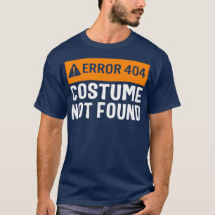 Camiseta Erro de Halloween 404 Figurume Não Encontrado Cod